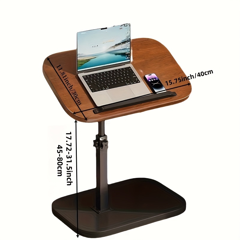 Black Walnut Swivel Laptop Des - đánh giá và giá Office Furniture