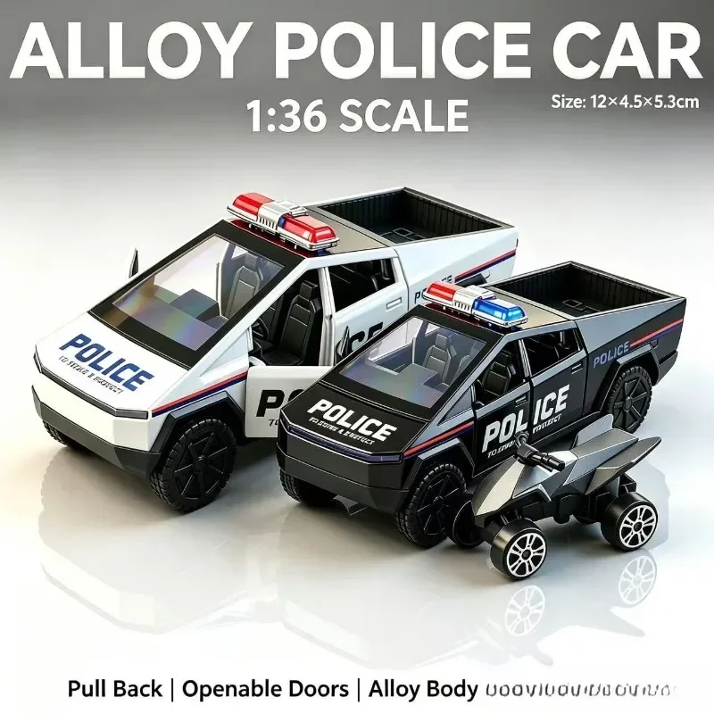 New 1:36 Police Pickup Alloy C - đánh giá và giá Desk Accessories