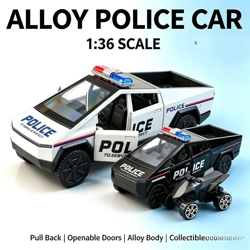 New 1:36 Police Pickup Alloy C - đánh giá và giá Desk Accessories