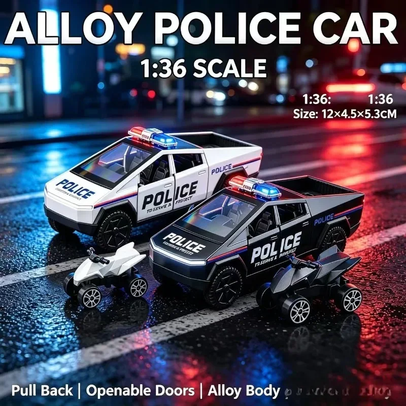New 1:36 Police Pickup Alloy C - đánh giá và giá Desk Accessories
