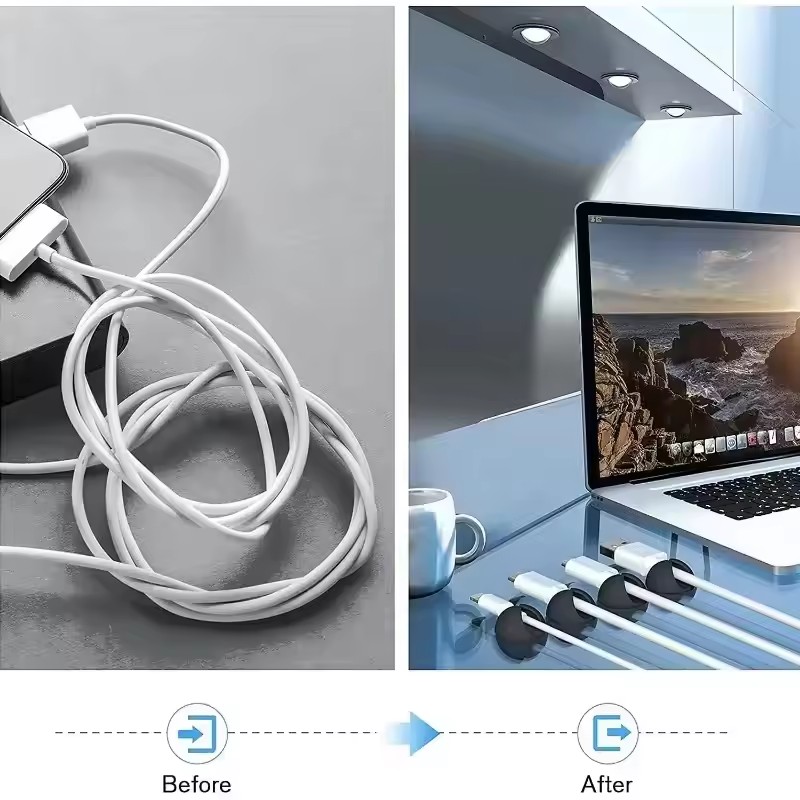 5/50Pcs Mini Cable Winder Orga - đánh giá và giá Desk Accessories