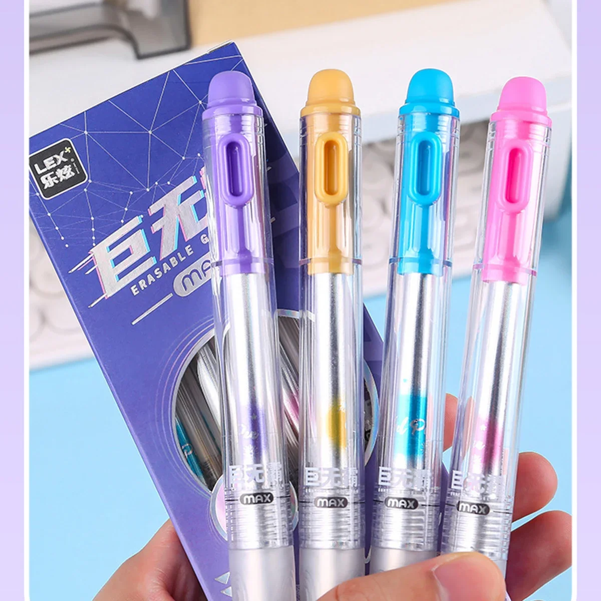 4-Pack Retractable Erasable Ge - đánh giá và giá Retractable Eraser Pen Click
