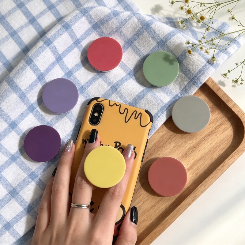 1PCS Solid Matte Phone Grip St - đánh giá và giá Desk Accessories
